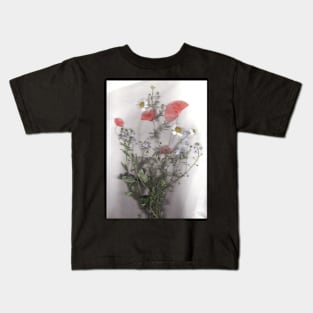 Wild Flower Bouquet Kids T-Shirt